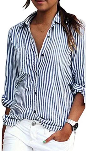 Acheter chemise à rayures femme
